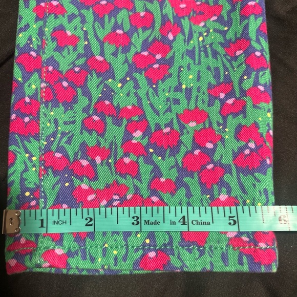 New Lilly Pulitzer Worth Skinny Mini Jeans - Picture 8 of 15